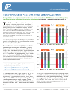 Higher Tire Grading Yields with TTOC6 Software