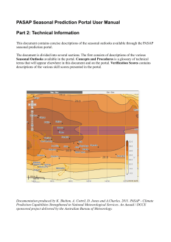 Forecast Technical Information