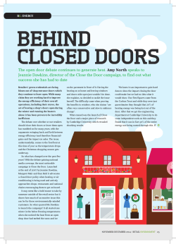 The open door debate continues to generate heat