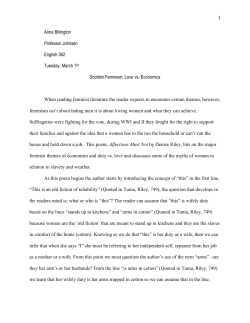 Essay 1 - Michigan State University