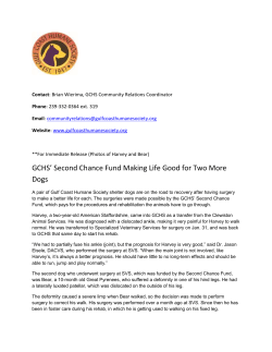 GCHS` Second Chance Fund Making Life Good for Two More Dogs