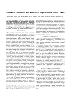 Automatic Generation and Analysis of Physics