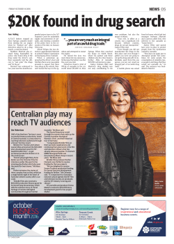 Centralian play may reach TV audiences