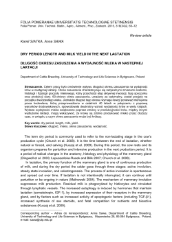 FOLIA POMERANAE UNIVERSITATIS TECHNOLOGIAE