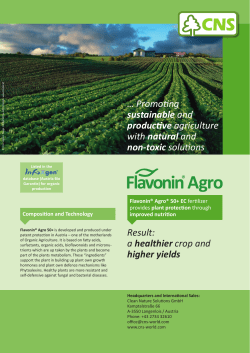 a healthier crop and higher yields … Promofing - PL Agri