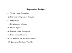 Simple Linear Regression