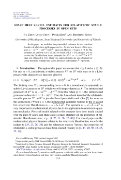 Sharp heat kernel estimates for relativistic stable processes in open