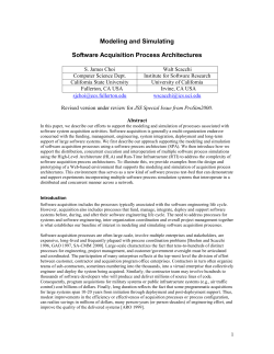 Modeling, Analyzing and Simulating