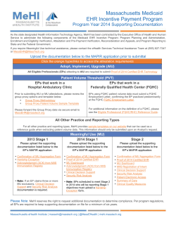 Certified EHR Technology (CEHRT)