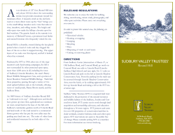 Round Hill - Sudbury Valley Trustees