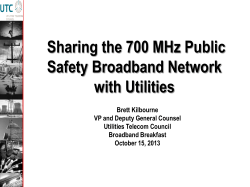 Brett Kilbourne – Broadband Breakfast Webinar on FirstNet – 10