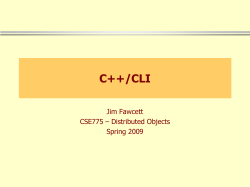 Managed and Unmanaged C++
