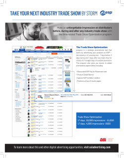 take your next industry trade show by storm