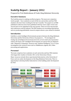 ScaleUp Report &ndash; January 2012