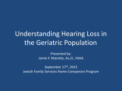 Hearing Aids