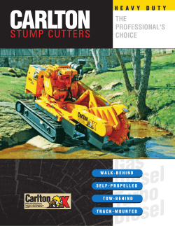 stump cutters - Cal-Line Equipment, Inc.