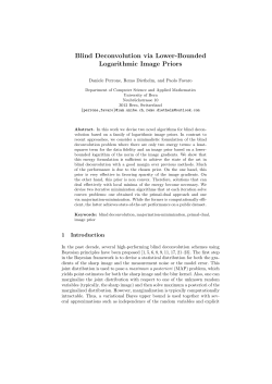 Blind Deconvolution via Lower-Bounded Logarithmic Image Priors