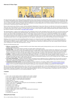 Ethereum 2.0 Mauve Paper Constants Minimal Proof