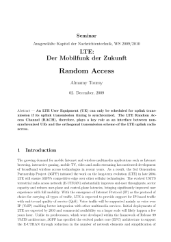 Random Access