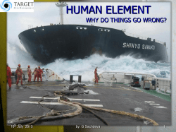 root cause analysis - target ship management pte. ltd. singapore