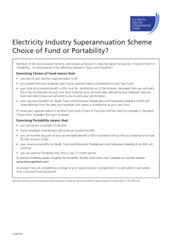 Choice of Fund - SuperFacts.com
