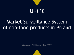 UOKiK market surveillance