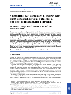 Comparing two correlated C indices with right‐censored survival