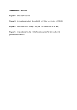 Urticaria Control Test