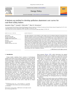 A bottom-up method to develop pollution abatement cost curves for