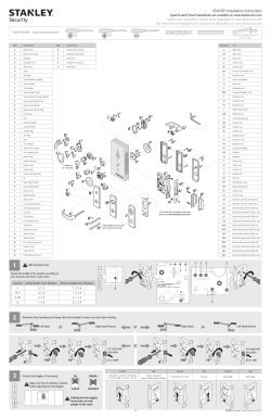 45H/47H Installation Instructions or A1 or or A1 or A1 A2 A3 A4 B1