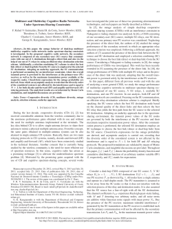 Multiuser and Multirelay Cognitive Radio Networks Under Spectrum