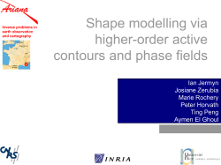 Shape modelling, higher-order active contours, and phase fields