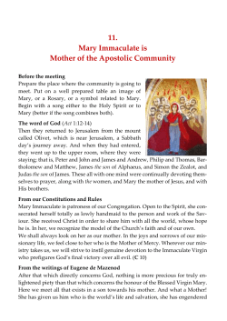 Faith Sharing Encounter 11