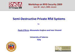 Semi-Destructive Privacy in RFID Systems