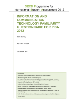 PISA Report