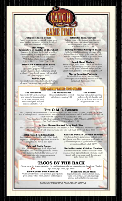 GAME TIME - The Catch