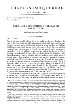 The Simple Economics of Research Portfolios