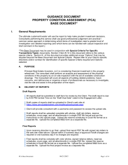 guidance document property condition assessment (pca) base