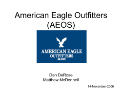 American Eagle Outfitters (AEOS)