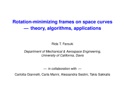 Rational rotation-minimizing frames