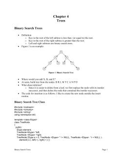 Top-Down Splay Trees