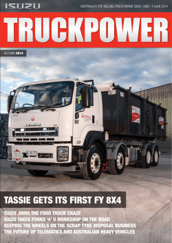 tassie gets its first fy 8x4