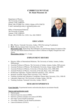 Rami Moustafa Ali - Faculty of Science