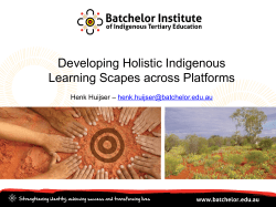8 Ways Aboriginal Pedagogy framework