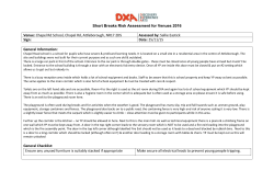 Chapel Road School (for DXA)