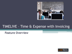 Billing Rate Management