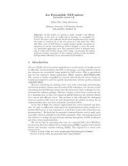 An Extensible SAT-solver