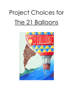 The 21 Balloons