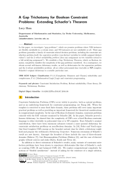 A Gap Trichotomy for Boolean Constraint Problems
