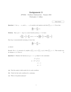 Assignment 3